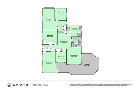 Photo of property in 63 Geraldine Crescent, Cloverlea, Palmerston North, 4412