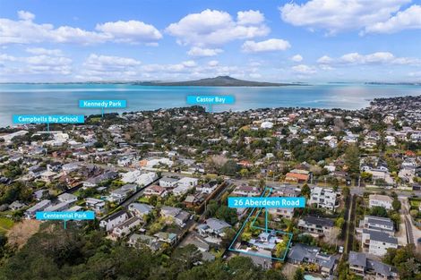 Photo of property in 26 Aberdeen Road, Campbells Bay, Auckland, 0620