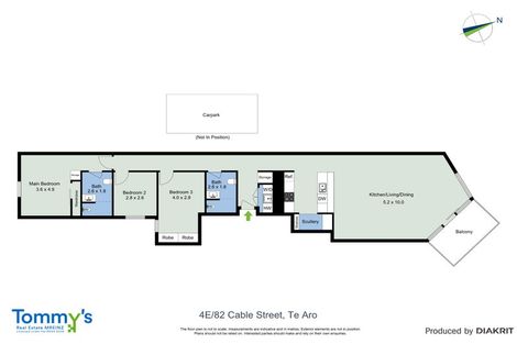 Photo of property in Piermont Apartments, 4e/82 Cable Street, Te Aro, Wellington, 6011