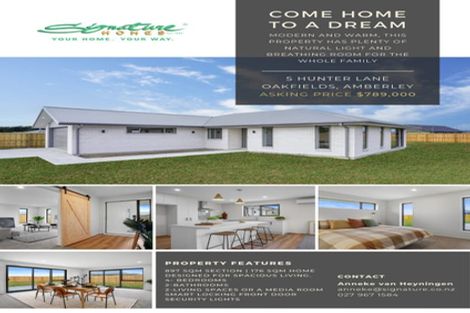 Photo of property in 5 Hunter Lane, Amberley, 7410