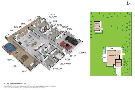 Photo of property in 34 Ohau Gravels Way, Ohau, Levin, 5570