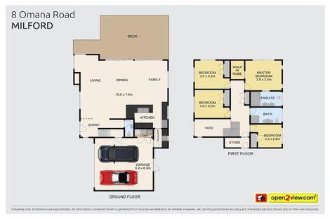 Photo of property in 1/8 Omana Road, Milford, Auckland, 0620