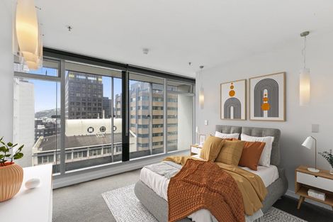 Photo of property in Montreaux Apartments, 10j/164 The Terrace, Wellington Central, Wellington, 6011