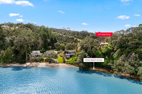 Photo of property in 417 Leigh Road, Whangateau, 0985