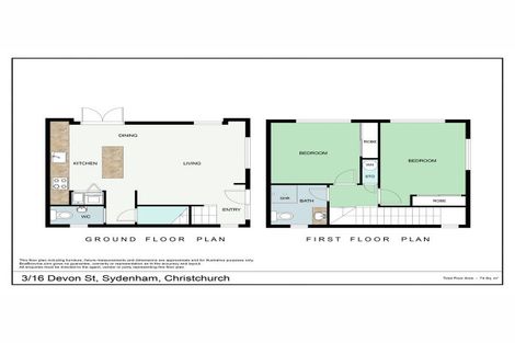 Photo of property in 3/16 Devon Street, Sydenham, Christchurch, 8023