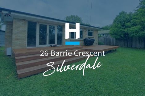 Photo of property in 26 Barrie Crescent, Silverdale, Hamilton, 3216