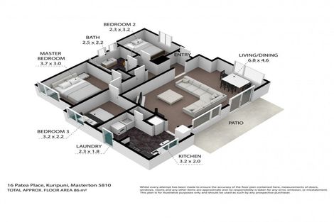 Photo of property in 16 Patea Place, Kuripuni, Masterton, 5810