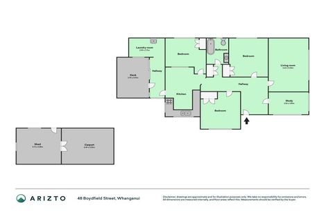 Photo of property in 48 Boydfield Street, Whanganui East, Whanganui, 4500