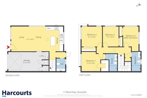 Photo of property in 11d Rene Place, Sunnyhills, Auckland, 2010