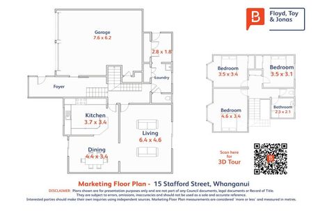 Photo of property in 15 Stafford Street, Springvale, Whanganui, 4501