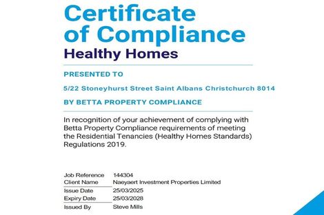 Photo of property in 5/22 Stoneyhurst Street, St Albans, Christchurch, 8014