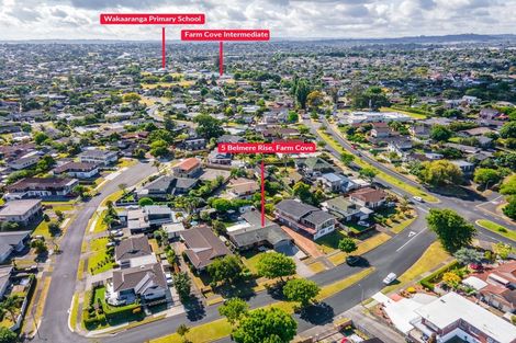 Photo of property in 5 Belmere Rise, Farm Cove, Auckland, 2012