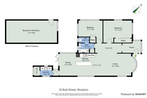 Photo of property in 16 Butt Street, Brooklyn, Wellington, 6021