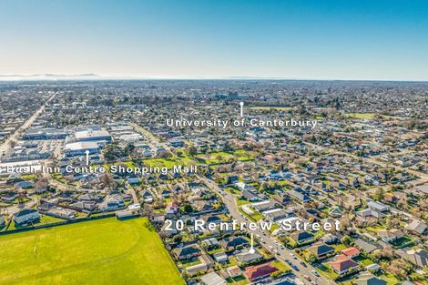 Photo of property in 20 Renfrew Street, Upper Riccarton, Christchurch, 8041