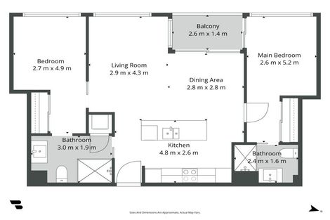 Photo of property in Sentinel Apartments, 905/3 Northcroft Street, Takapuna, Auckland, 0622