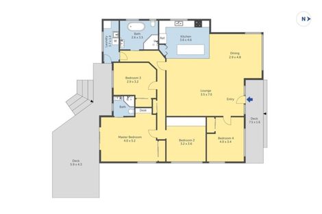 Photo of property in 2/23 Montgomery Avenue, Rothesay Bay, Auckland, 0630