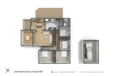 Photo of property in 1/80 Bond Crescent, Forrest Hill, Auckland, 0620