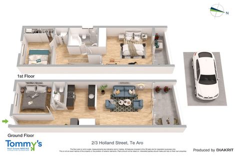 Photo of property in Hb Apartments, 2/3 Holland Street, Te Aro, Wellington, 6011