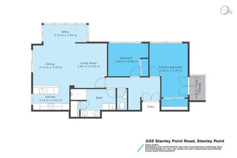 Photo of property in 3/25 Stanley Point Road, Stanley Point, Auckland, 0624