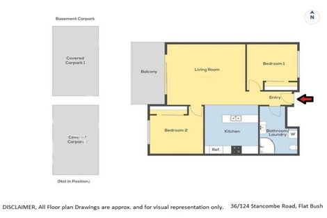 Photo of property in 36/124 Stancombe Road, Flat Bush, Auckland, 2016