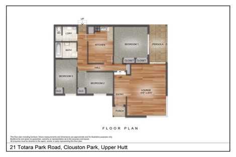 Photo of property in 21 Totara Park Road, Clouston Park, Upper Hutt, 5018