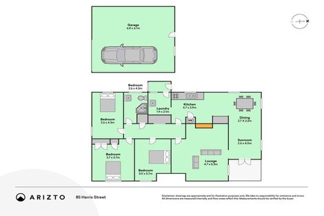 Photo of property in 85 Harris Street, Huntly, 3700