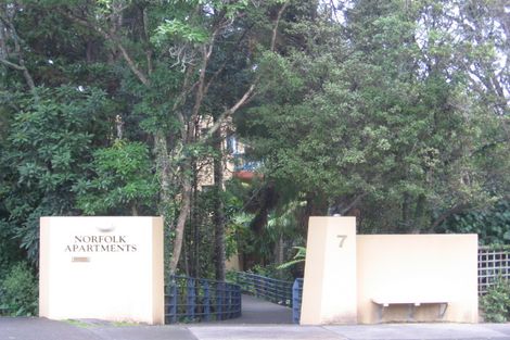 Photo of property in Norfolk Apartments, 7 Ramsgate Terrace, Mairangi Bay, Auckland, 0630