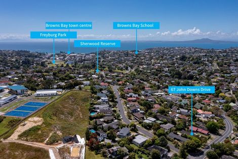Photo of property in 67 John Downs Drive, Browns Bay, Auckland, 0630