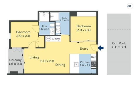 Photo of property in 106/9 Madeira Lane, Grafton, Auckland, 1023