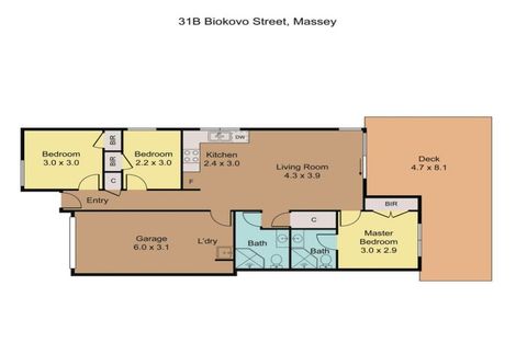 Photo of property in 31a Biokovo Street, Massey, Auckland, 0614
