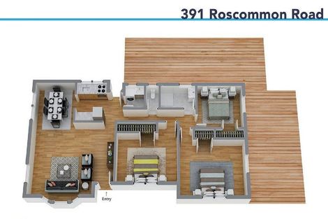 Photo of property in 391 Roscommon Road, Clendon Park, Auckland, 2103