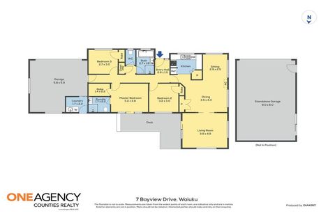 Photo of property in 7 Bayview Drive, Waiuku, 2123