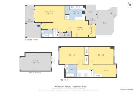 Photo of property in 9 Grattan Place, Freemans Bay, Auckland, 1011