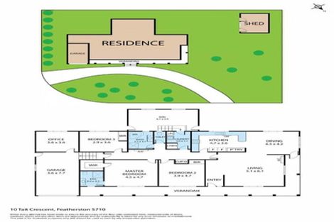 Photo of property in 10 Tait Crescent, Featherston, 5710