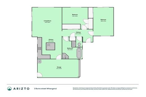 Photo of property in 2 Burns Street, Springvale, Whanganui, 4501