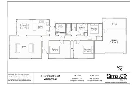 Photo of property in 4 Hereford Street, Springvale, Whanganui, 4501