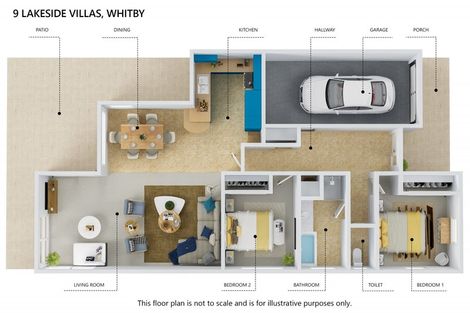 Photo of property in 9 Lakeside Villas, Whitby, Porirua, 5024