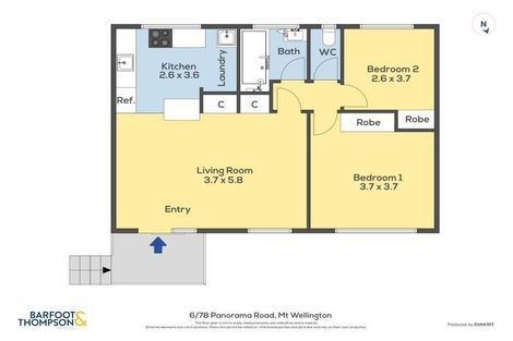 Photo of property in 6/78 Panorama Road, Mount Wellington, Auckland, 1060