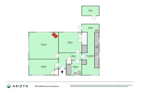 Photo of property in 86 Nuffield Avenue, Marewa, Napier, 4110