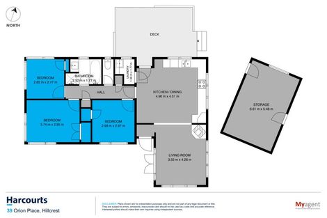 Photo of property in 39 Orion Place, Hillcrest, Auckland, 0627