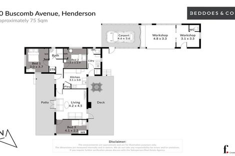 Photo of property in 70 Buscomb Avenue, Henderson, Auckland, 0610