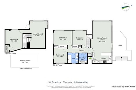 Photo of property in 34 Sheridan Terrace, Johnsonville, Wellington, 6037