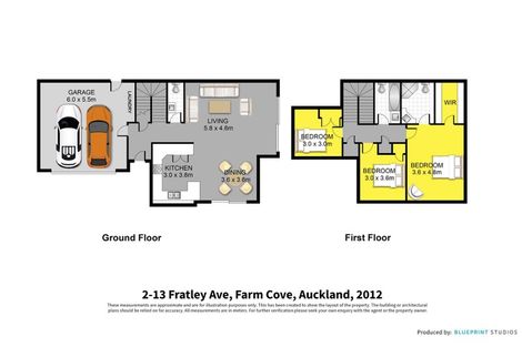 Photo of property in 2/13 Fratley Avenue, Farm Cove, Auckland, 2012