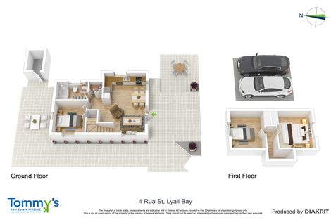 Photo of property in 6 Rua Street, Lyall Bay, Wellington, 6022