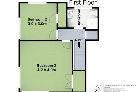 Photo of property in 2/24 Hattaway Avenue, Bucklands Beach, Auckland, 2012