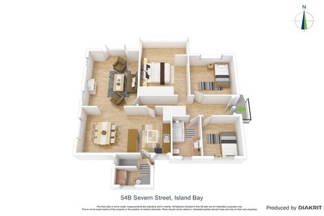 Photo of property in 54b Severn Street, Island Bay, Wellington, 6023