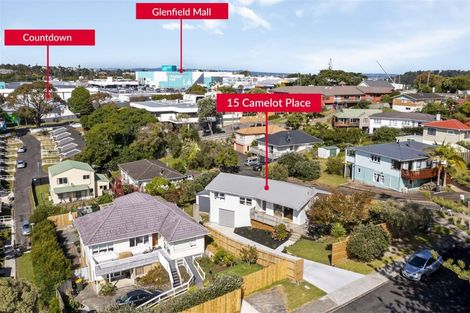 Photo of property in 15 Camelot Place, Glenfield, Auckland, 0629