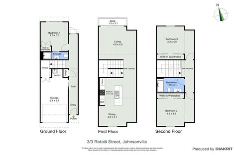 Photo of property in 3/3 Rotoiti Street, Johnsonville, Wellington, 6037