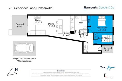 Photo of property in 2/3 Genevieve Lane, Hobsonville, Auckland, 0616