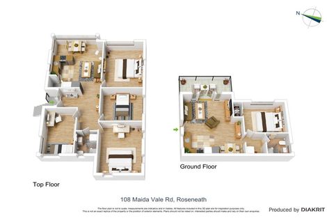 Photo of property in 108 Maida Vale Road, Roseneath, Wellington, 6011